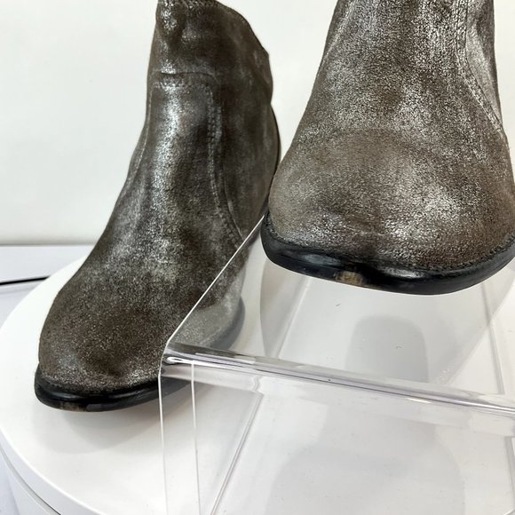 Seychelles Boots Womens Size 8 Brown Metallic Ankle bootie Leather - Picture 3 of 13